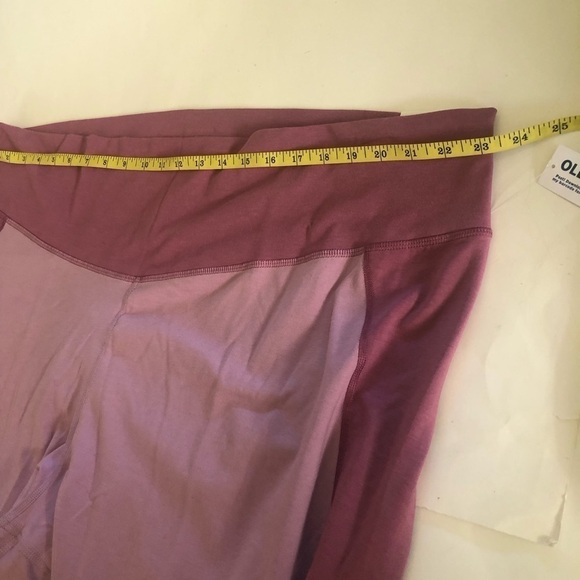 Old Navy Active Extra High-Waisted PowerChill Two-Tone Compression Leggings 4X - Picture 7 of 12